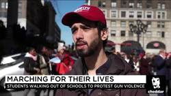 Inside the High School Walkout News Clip