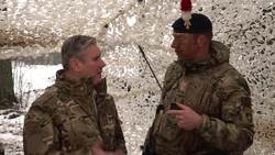 Starmer and John Healey visit British troops at Nato base in Estonia News Clip