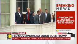 BREAKING: Lisa Cook files lawsuit against Trump's bid to bid her News Clip