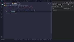 JavaScript Masterclass - Zero to Job-Ready with Hands-On Projects - Find Method / 074 Instructional Video
