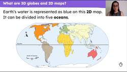 Mapping the world: locating the continents Instructional Video