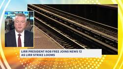 LIRR president Rob Free joins News 12 as strike looms News Clip