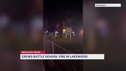 Crews respond to fire at Lakewood school building News Clip