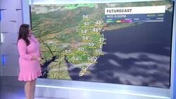Warm weather continues today with highs approaching 70 degrees; tracking Friday showers News Clip