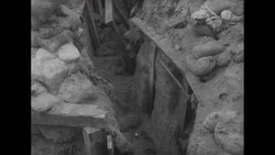 UN soldiers clear the Korean War DMZ during the first days of the armistice News Clip