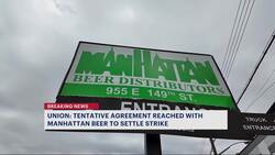 Tentative agreement reached between union workers, Manhattan Beer Distributors News Clip