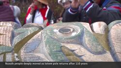 ‘Masterpiece’ totem pole carved in 1880s returns home News Clip