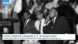 Civil Rights Advocate C.T. Vivian, Who Led Freedom Rides, Dies At 95 News Clip