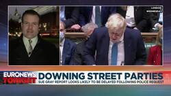 Boris Johnson: London's Metropolitan Police deny delaying Sue Gray's 'partygate' report News Clip