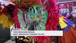 14-year-old aspiring designer helps bring Brooklyn carnival costumes to life News Clip