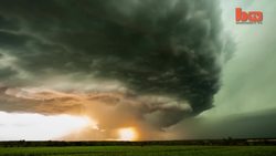 Timelapse Footage Records The Formation Of A Supercell Storm In Kansas Instructional Video