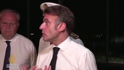 French President Macron visits cyclone-hit Mayotte as Mozambique struggles with storm aftermath News Clip