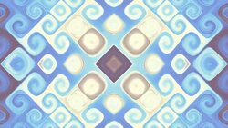 Moving abstract retro ornament. Stock Footage