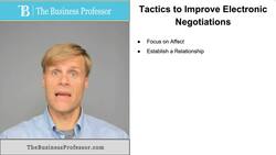 Tactics to Improve Electronic Communications Instructional Video