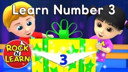 Learn About the Number 3 Instructional Video