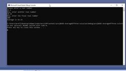 C++ Developer - Project - Average of Three Instructional Video