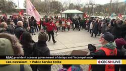 PSAC accuses the government of incompetence, no deal reached yet News Clip