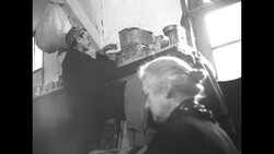 Scenes of refugees in camp doing daily tasks, making garden News Clip