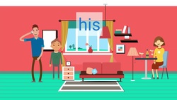 Possessive Adjectives Game | ESL Students | ESL Teachers Instructional Video