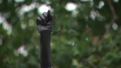 Black Lives Matter activist Jen Reid statue put up in place of slave trader Edward Colston News Clip