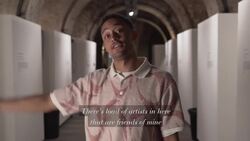 Loyle Carner shares the artwork behind his music News Clip