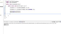 Core Java Programming Course- Customizing Date and Time Instructional Video