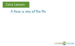 Understanding Three-Dimensional Figures Instructional Video