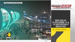 Overcrowding at New Delhi railway station; Many injured News Clip