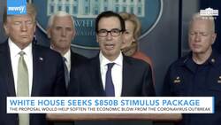 White House To Ask Congress To Approve $850B Stimulus Package News Clip