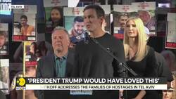 Breaking: US Envoy Steve Witkoff addresses the families of hostages in Tel Aviv News Clip