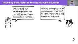 Round a decimal number with hundredths to the nearest whole number Instructional Video