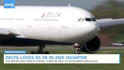 Delta Air Lines Reports $5.7B Loss In 2nd Quarter Due To COVID-19 News Clip