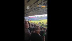 Crowds chant 'Free Palestine' during friendly match in Ireland News Clip