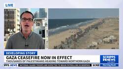 Ceasefire between Israel and Hamas takes effect after U.S.-brokered deal News Clip