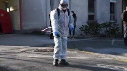 CLEAN : Coronavirus: Slovenia disinfects its parks News Clip