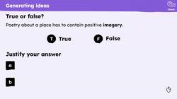 Writing a poem about a place Instructional Video