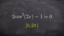 Learn how to find multiple solutions to a trigonometric equation Instructional Video