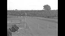 British Athletic Championships track meet in London News Clip