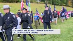Carmel honors fallen officers at police prayer walk News Clip