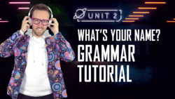 What's your name?: Part 5 - Grammar Tutorial Instructional Video