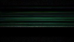 Noise on Analog TV Screen VHS Stock Footage