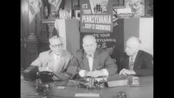 Pennsylvania Governor John S. Fine speaks about the state he governs News Clip