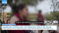 In The Park Where Families Expelled To Mexico Wait, Fearing Kidnapping News Clip