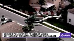 Chicago Police Union Fights City's Vaccine Mandate News Clip