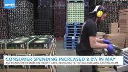 U.S. Consumer Spending Increased At Record Pace In May News Clip