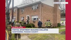 Building partially collapses at Hawthorne Garden apartments, displacing residents News Clip