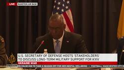 Live: Pentagon chief Lloyd Austin hosts talks in Germany on arming Ukraine News Clip