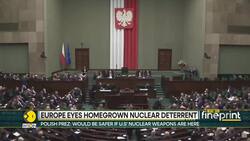 EU nations seek to boost nuclear deterrence News Clip