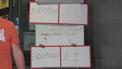 Shots of Wilko Stratford as retailer shuts its high street stores News Clip