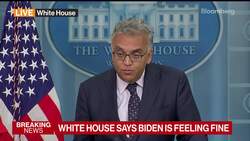 White House Doesn't Say Where Biden Caught Covid News Clip